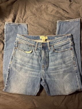 Madewell Men's Relaxed Light Blue Denim Jeans